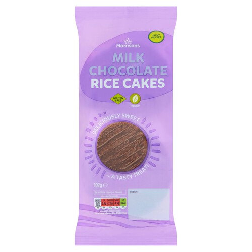 Morrisons Milk Chocolate Rice Cakes 