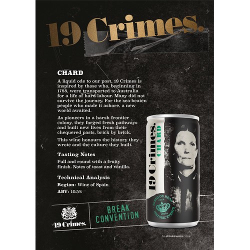 19 Crimes Chardonnay 
