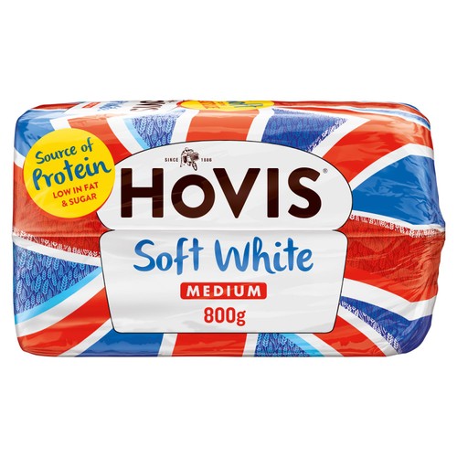 Hovis Soft White Medium Bread 800g