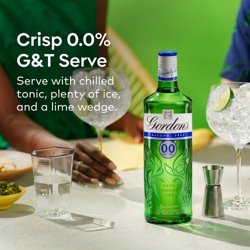 Gordon's Alcohol Free Spirit with Distilled Botanicals 0% vol 