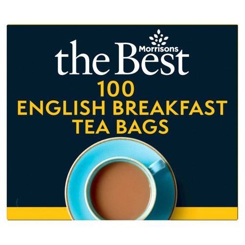 Morrisons the best 100 english breakfast tea bags