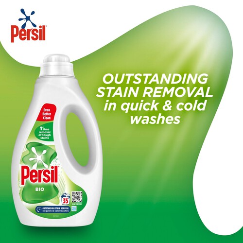 Persil Bio Liquid Laundry Washing Detergent 35 Washes