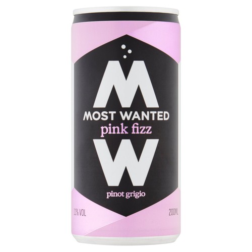 Most Wanted Pinot Grigio Pink Fizz Can