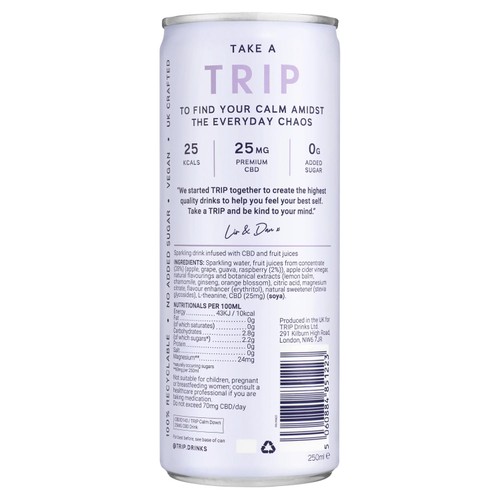 TRIP Raspberry Orange Blossom 4 x 250ml