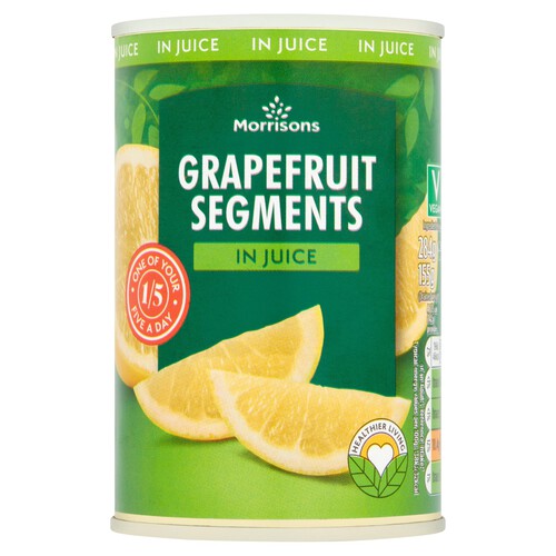 Morrisons Grapefruit Segments In Juice (284g)