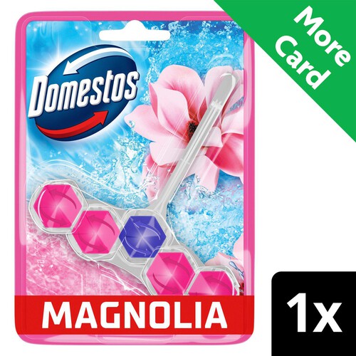 Domestos Power 5 Magnolia Toilet Rim Block