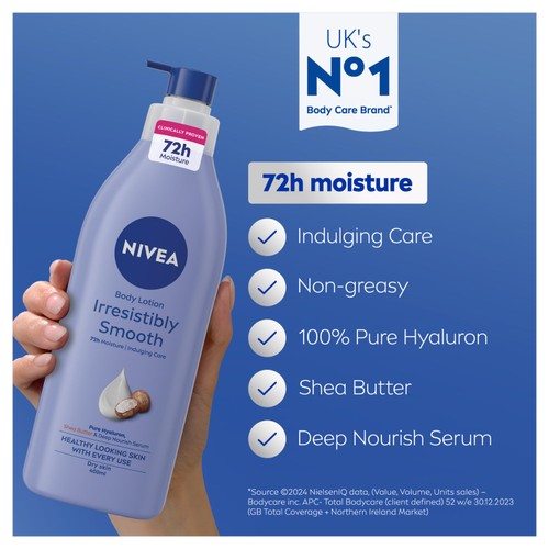 NIVEA Irresistibly Smooth Body Lotion  400ml
