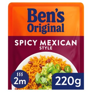 Ben's Original Wholegrain Spicy Mexican Microwave Rice