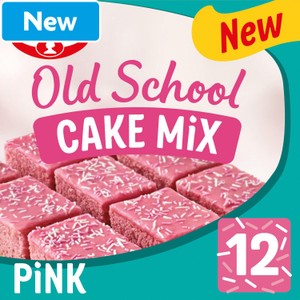 Dr. Oetker Pink Old School Traybake Mix