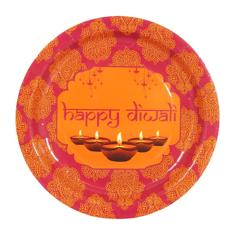Peacocks Diwali Party Plates Morrisons Online Groceries & Offers