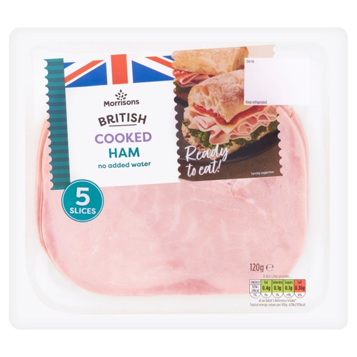 Morrisons british cooked ham