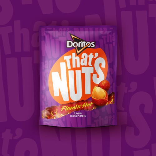 Walkers That's Nuts Extra Flamin Hot 160g