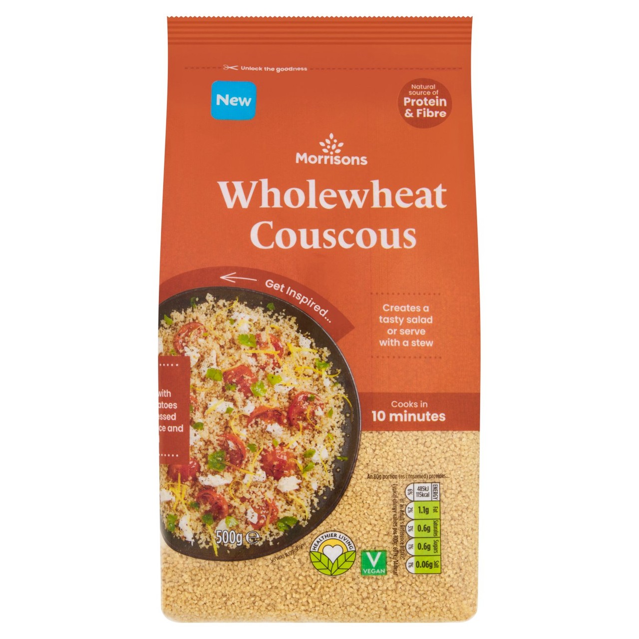 Morrisons Wholewheat Cous Cous 500g
