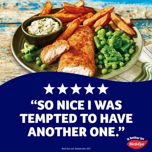 Birds Eye 4 Breaded Haddock Fish Fillets