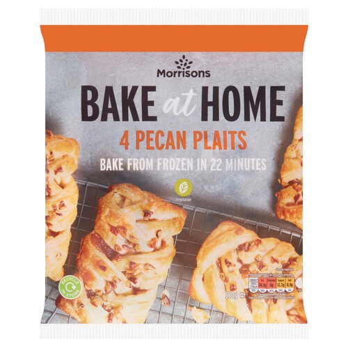 Morrisons Bake At Home Maple & Pecan Plaits 