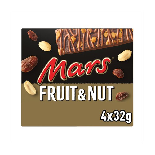 Mars Triple Treat Fruit & Nut Milk Chocolate Snack Bars Multipack