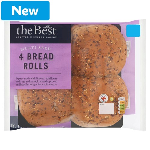Morrisons The Best Multiseed Rolls