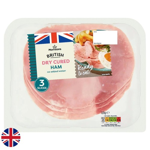 Morrisons British Dry Cured Ham   120g