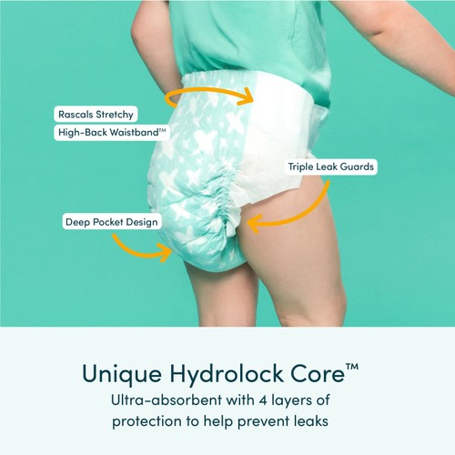 Rascals Premium Size 1 Nappies 