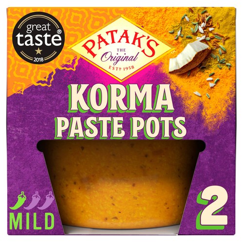 Patak's Korma Spice Paste Pots