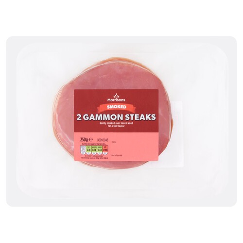 Morrisons Smoked Gammon Steaks