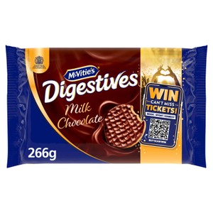 McVities Digestives Milk Chocolate Twin Pack 2 x 266g