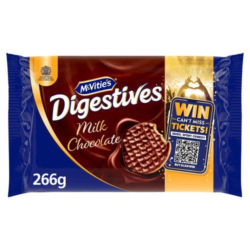 McVitie's Digestives Milk Chocolate Biscuits Twin Pack 2 x 266g