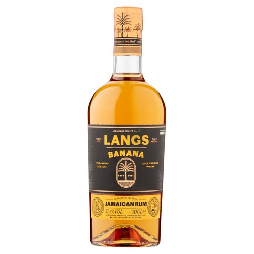 Langs Banana Rum 70CL