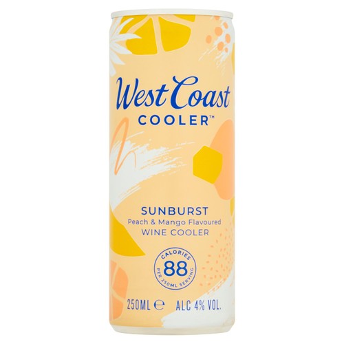 West Coast Cooler Sunburst 250ml