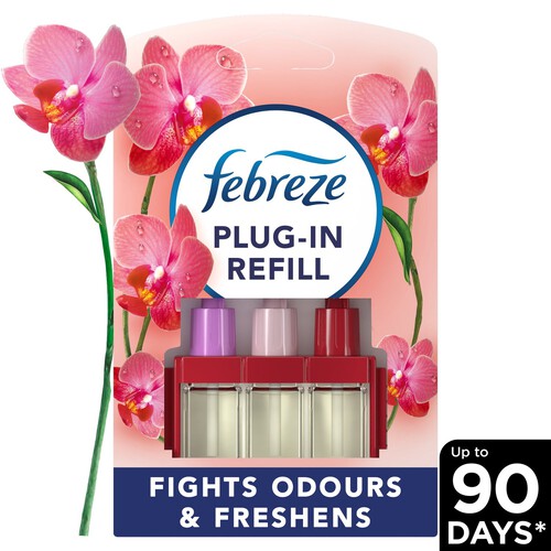 Febreze Ambi Pur 3Volution Air Freshener Thai Orchid Plug In Refills