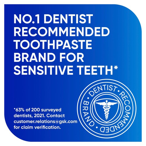 Sensodyne Rapid Relief Whitening Sensitive Teeth Toothpaste