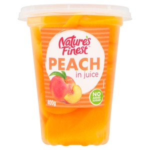 Nature's Finest Peach in Juice (400g)