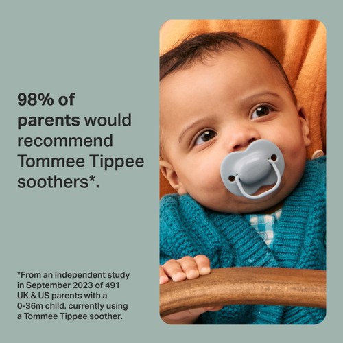  Tommee Tippee Anytime Orthodontic Soothers 0-6M
