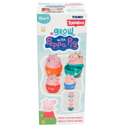 Tomy Toomies Peppa Nesting Family