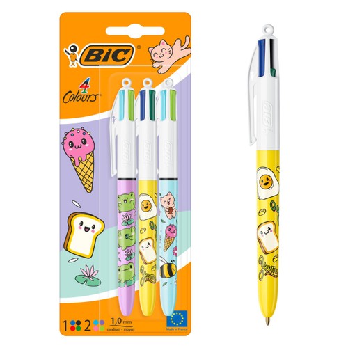Bic 4 Colours Food Pens