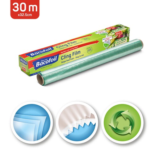 Bacofoil PVC Free Cling Film 30m