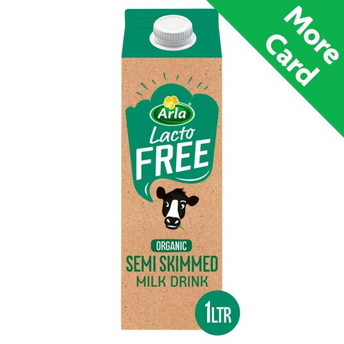 Arla Lactofree Organic Semi Skimmed Milk 