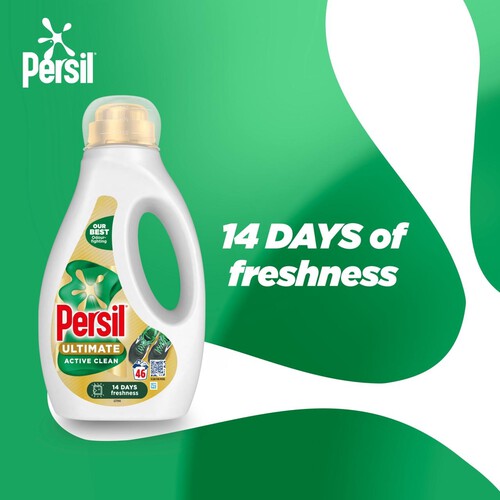 Persil Ultimate Liquid Detergent Active Clean 46 Wash