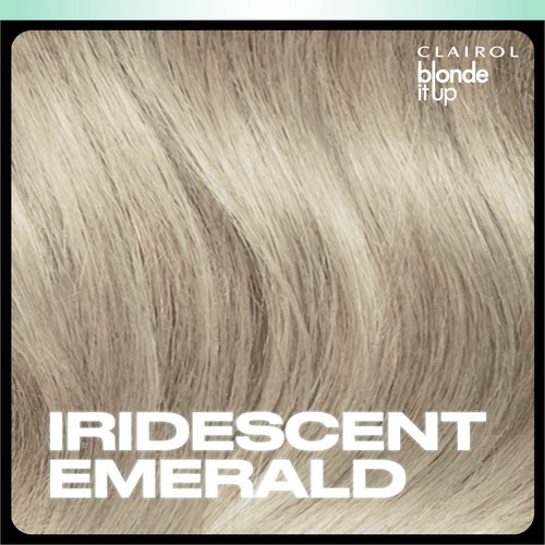 Clairol Blonde It Up Crystal Glow Toner Kit Iridescent Emerald