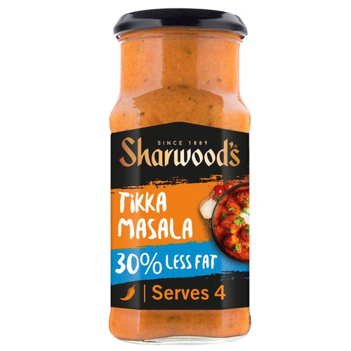 Sharwood's Reduced Fat Indian Tikka Masala Curry Cooking Sauce 420g