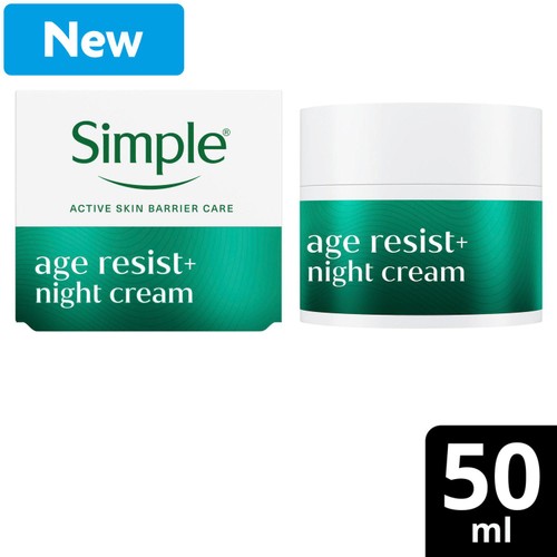 Simple Face Cream Age Resist+ Night 50ml