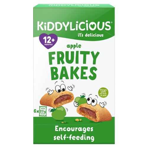 Kiddylicious Apple Fruity Bakes Baby Snacks