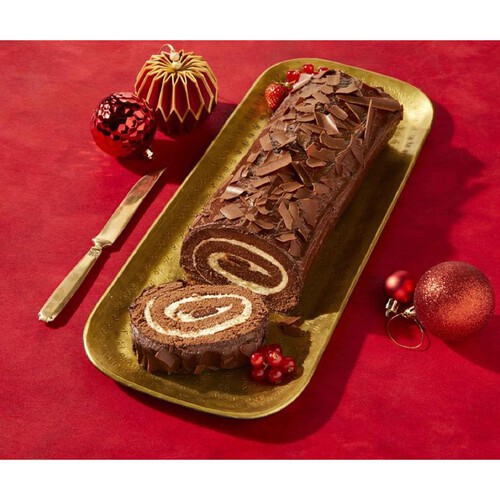 Morrisons Chocolate Yule Log