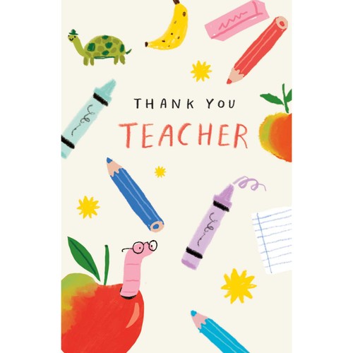 Thank You Teacher Card