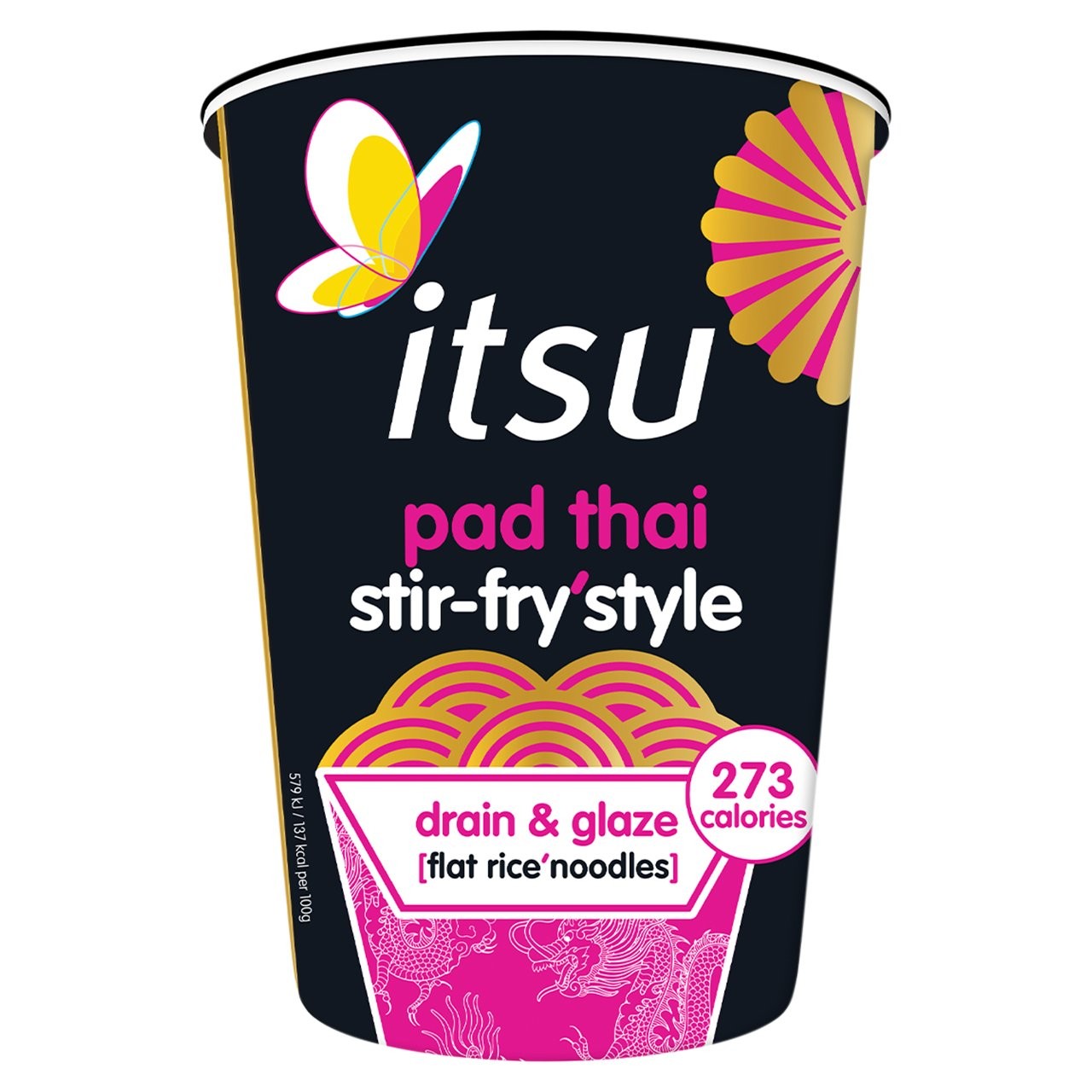 Itsu Pad Thai Stir Fry Style Noodles