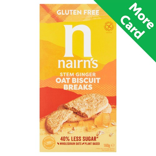 Nairn's Gluten Free Ginger Biscuit Breaks