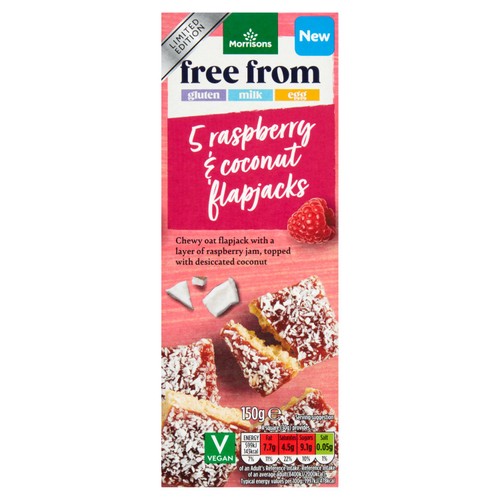 Morrisons Free From Raspberry & Coconut Stacker