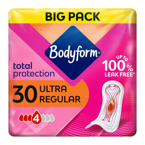 Bodyform Cour-V Ultra Normal Sanitary Towels 30 Pack