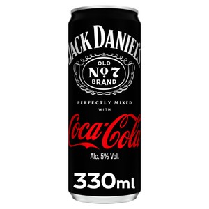 Jack Daniel's and Coca-Cola Can