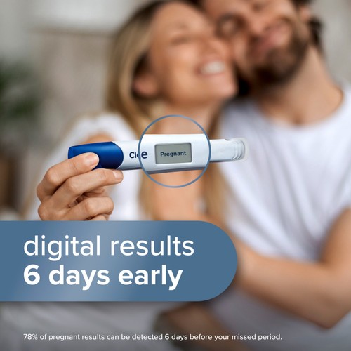 Clearblue Digital Ultra Early Detection Pregnancy Test, 2 Tests